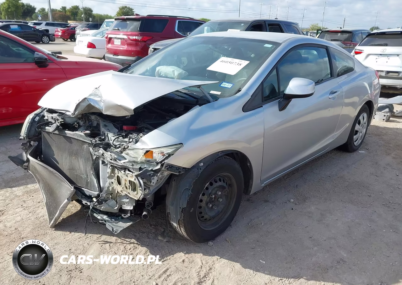 2013 Honda Civic Lx VIN:2HGFG3B50DH504907 - 2