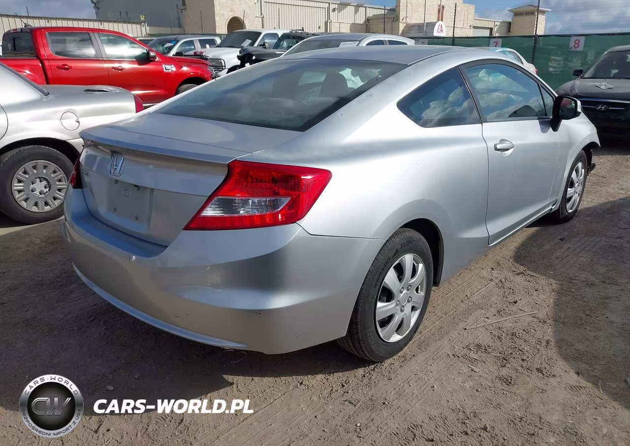 2013 Honda Civic Lx VIN:2HGFG3B50DH504907 - 4