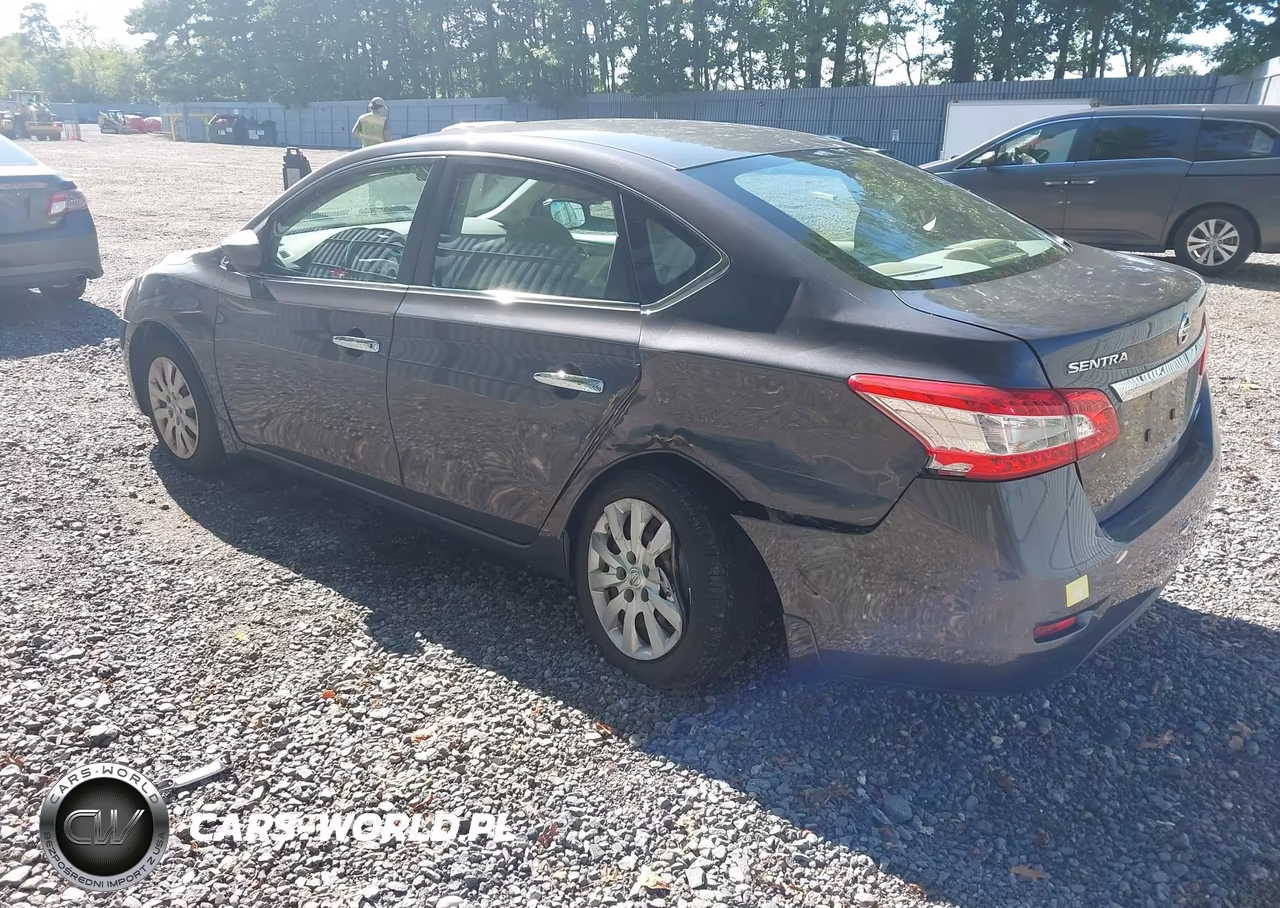 2013 Nissan Sentra Sv VIN:3N1AB7AP7DL788435 - 3