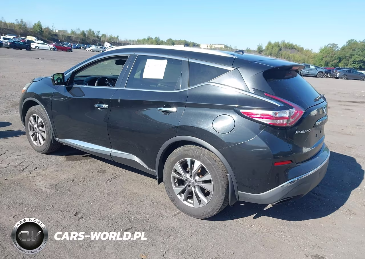2015 Nissan Murano Sl VIN:5N1AZ2MH1FN267922 - 3