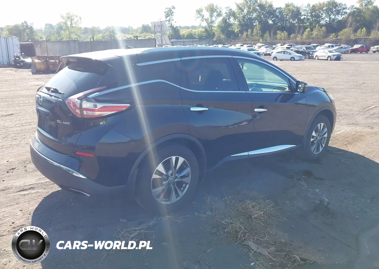 2015 Nissan Murano Sl VIN:5N1AZ2MH1FN267922 - 4