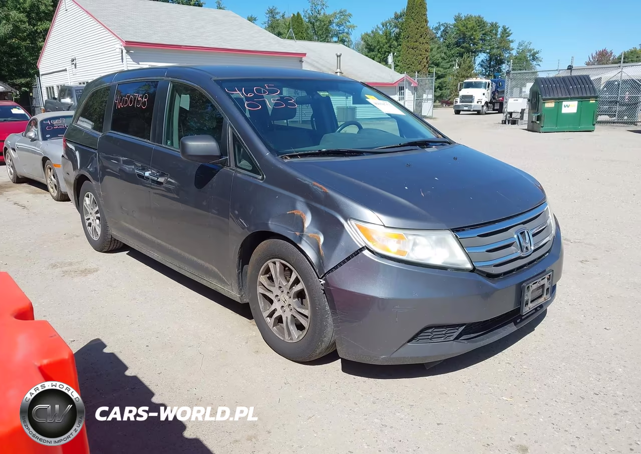 2012 Honda Odyssey Ex VIN:5FNRL5H43CB021711 - 1