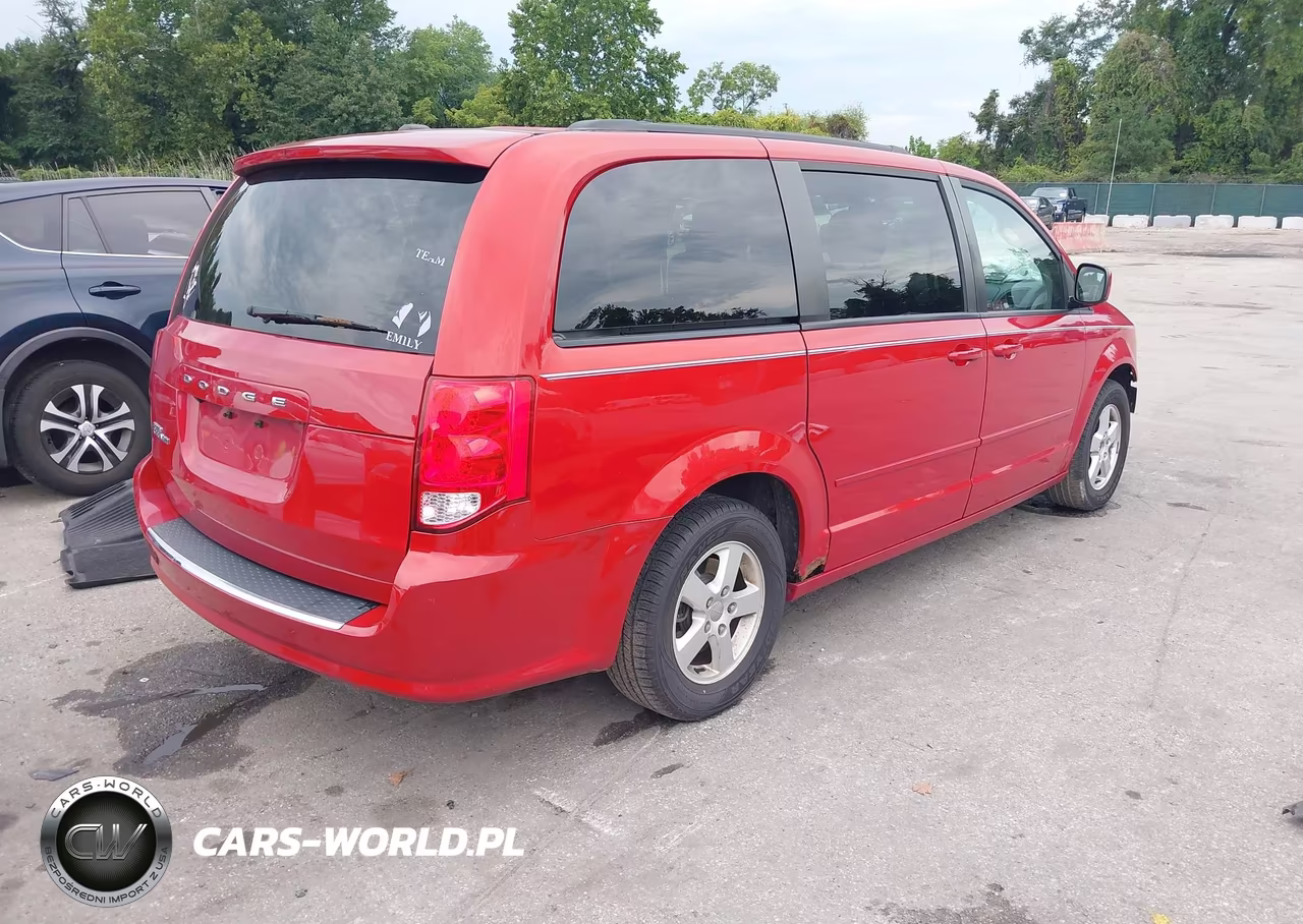 2012 Dodge Grand Caravan Sxt VIN:2C4RDGCGXCR389169 - 4
