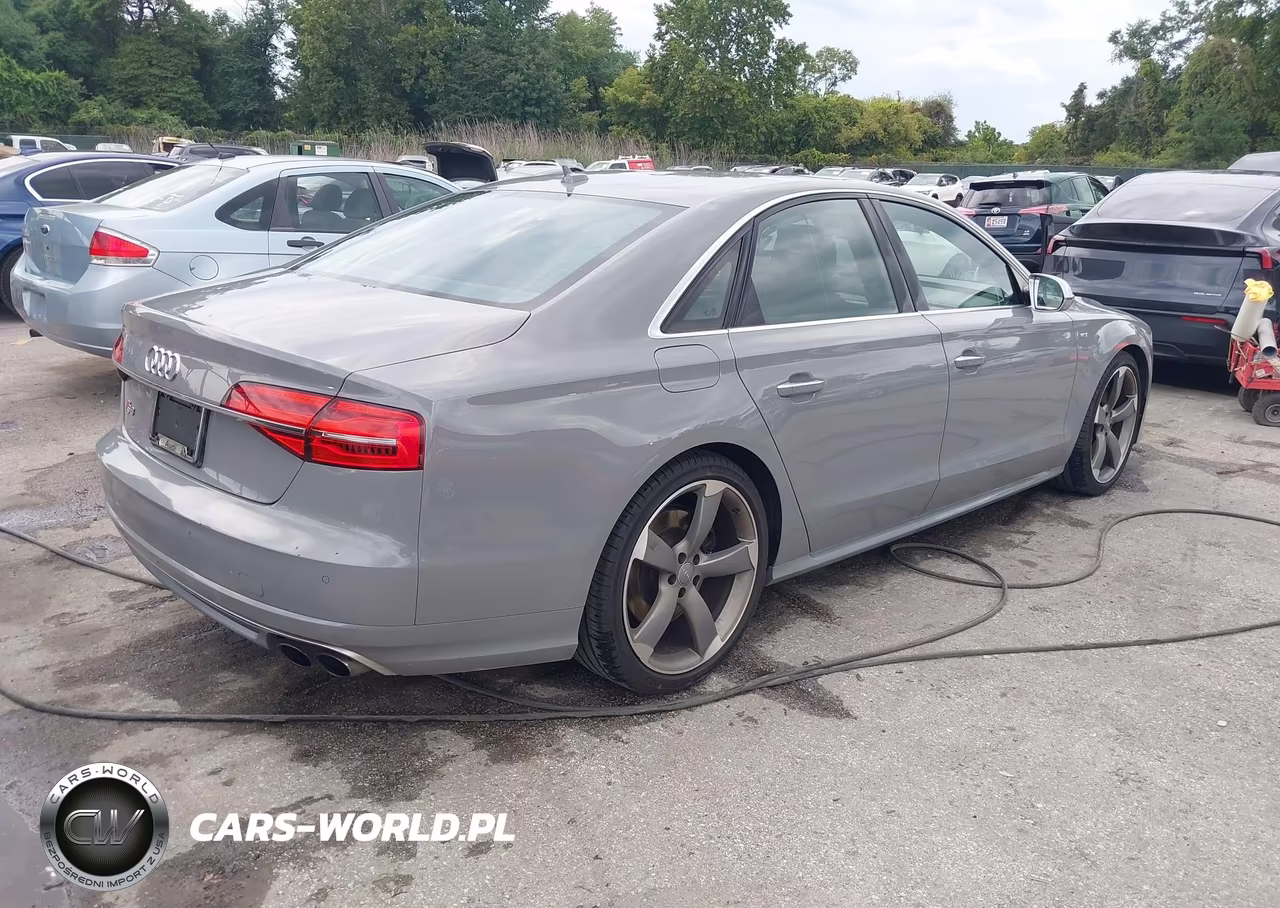 2015 Audi S8 4.0T VIN:WAUK2AFD7FN038532 - 4