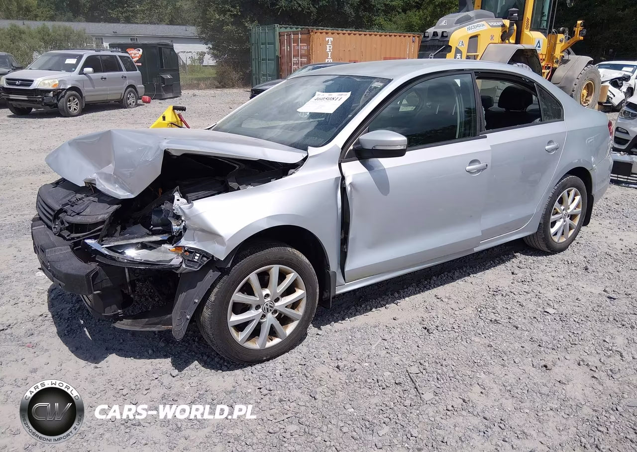 2012 Volkswagen Jetta 2.5L Se VIN:3VWDP7AJ1CM386715 - 2