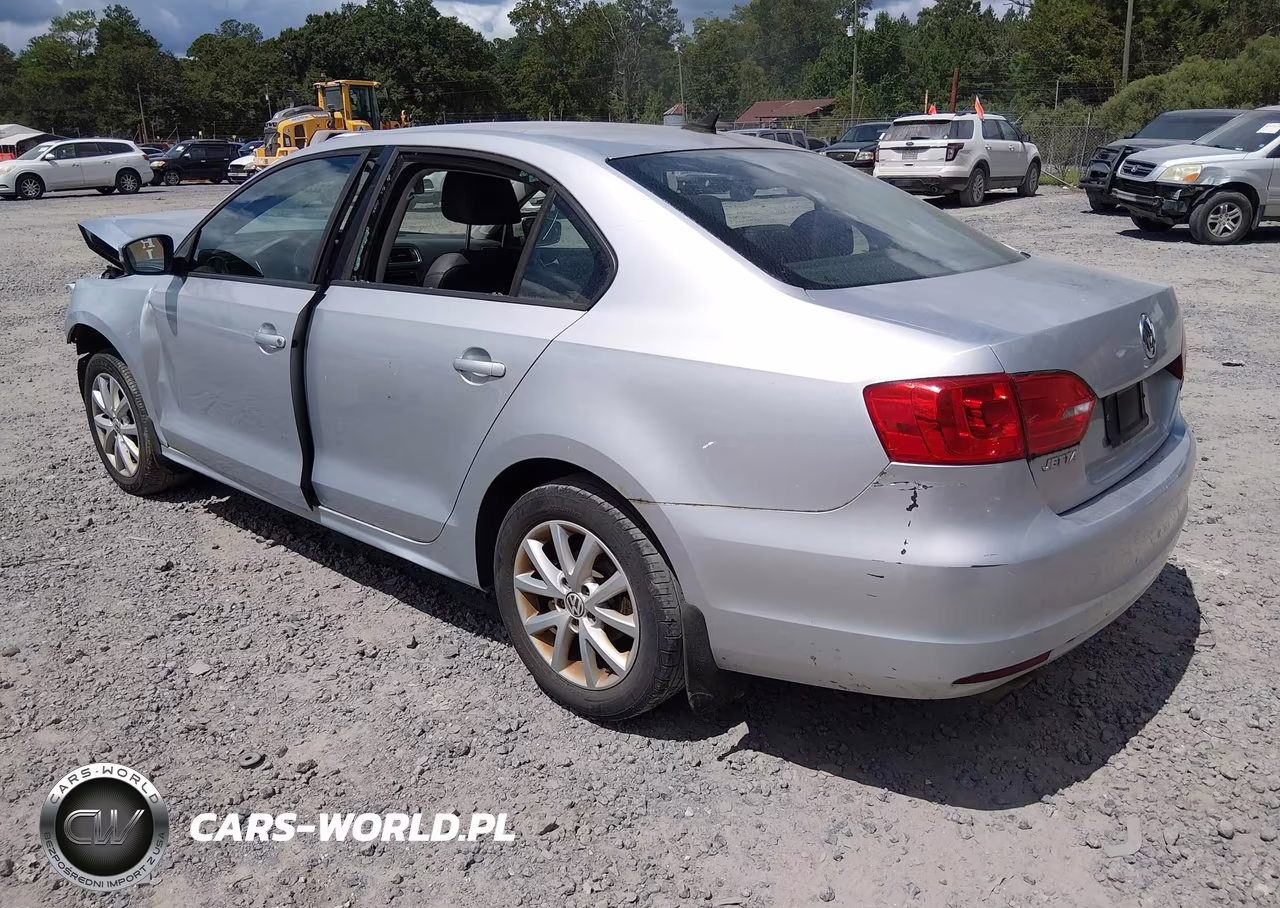 2012 Volkswagen Jetta 2.5L Se VIN:3VWDP7AJ1CM386715 - 3