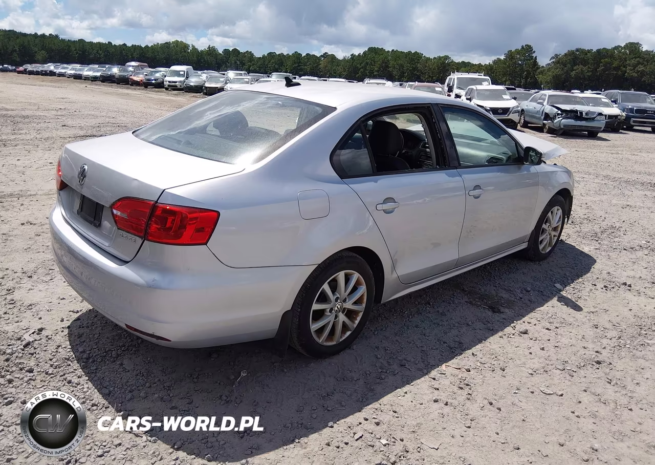 2012 Volkswagen Jetta 2.5L Se VIN:3VWDP7AJ1CM386715 - 4