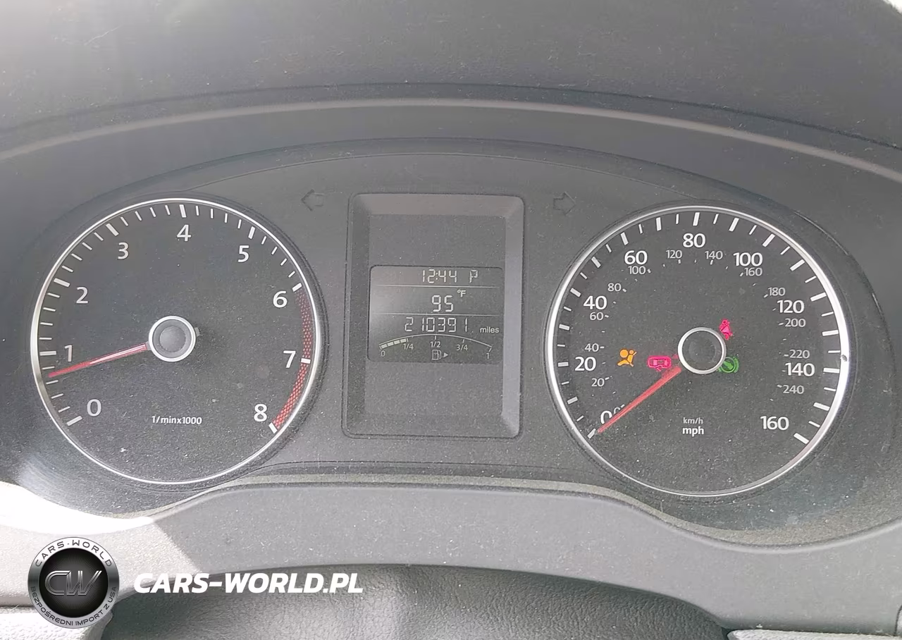 2012 Volkswagen Jetta 2.5L Se VIN:3VWDP7AJ1CM386715 - 7
