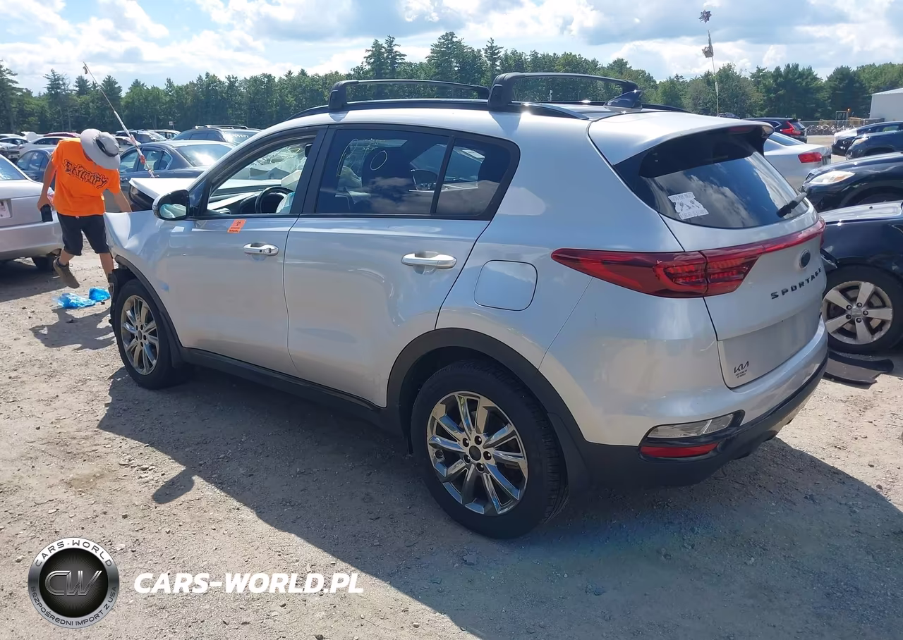 2022 Kia Sportage Nightfall Edition VIN:KNDP6CAC1N7026323 - 3