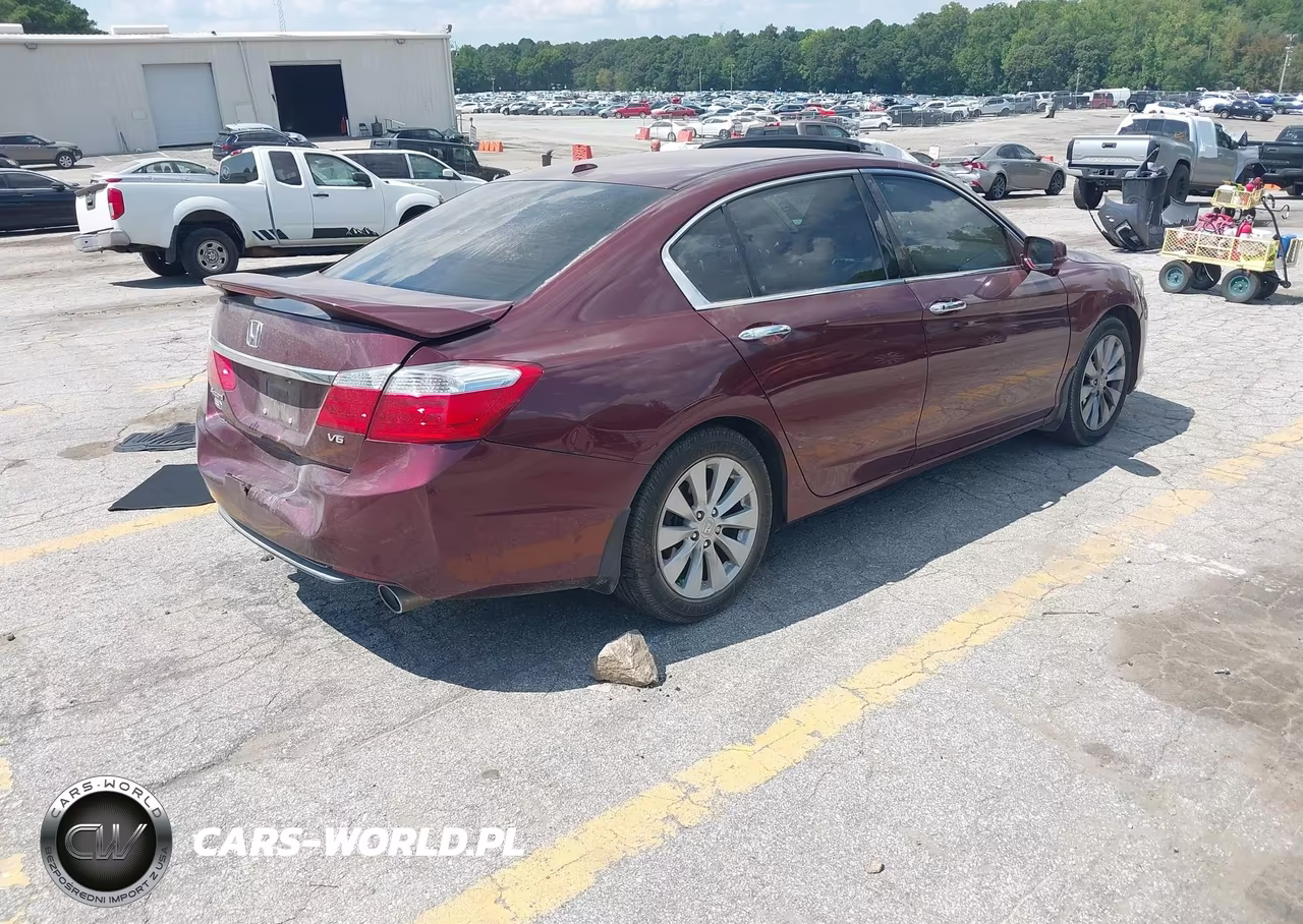 2013 Honda Accord Ex-L V-6 VIN:1HGCR3F84DA033103 - 4