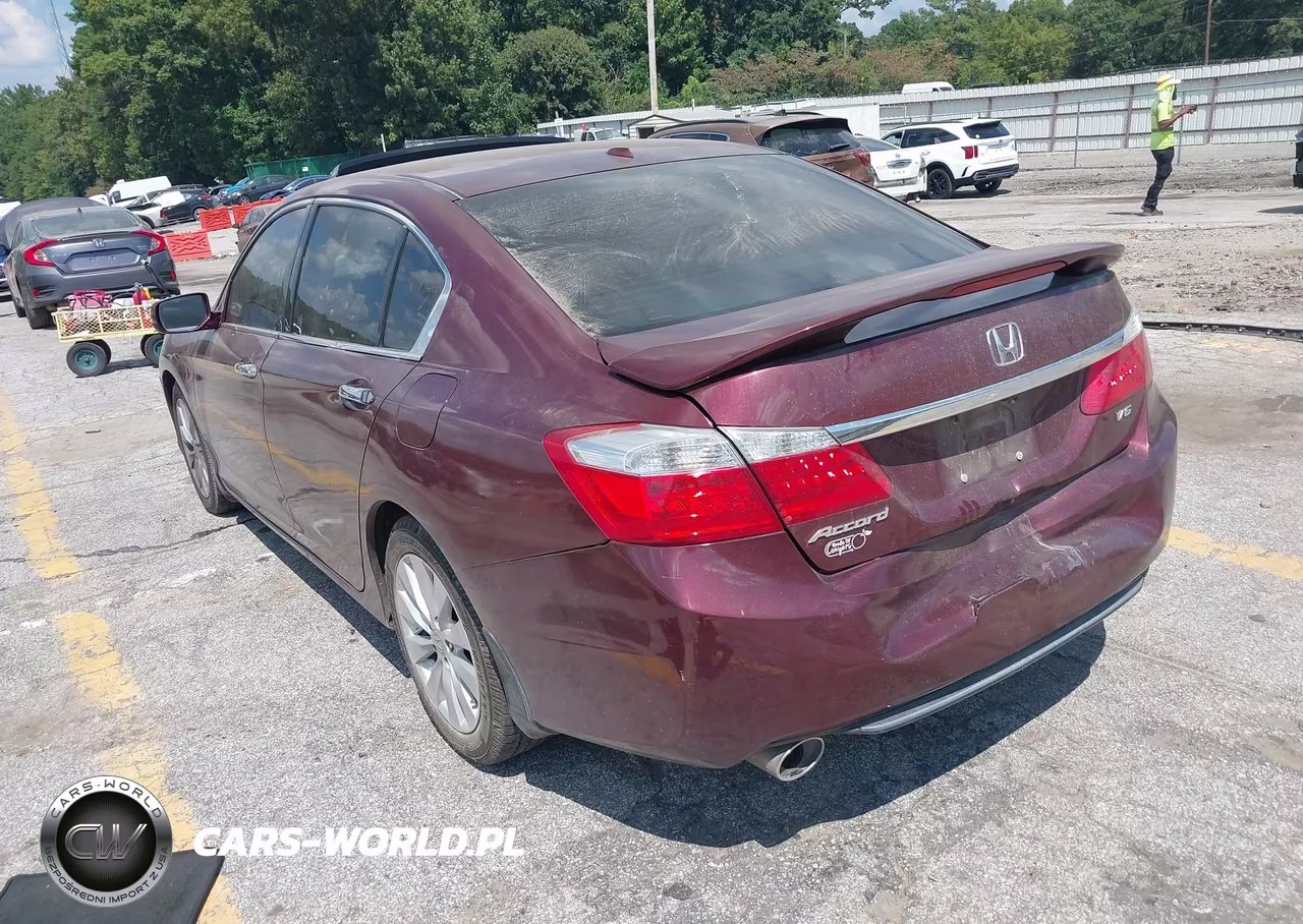 2013 Honda Accord Ex-L V-6 VIN:1HGCR3F84DA033103 - 6