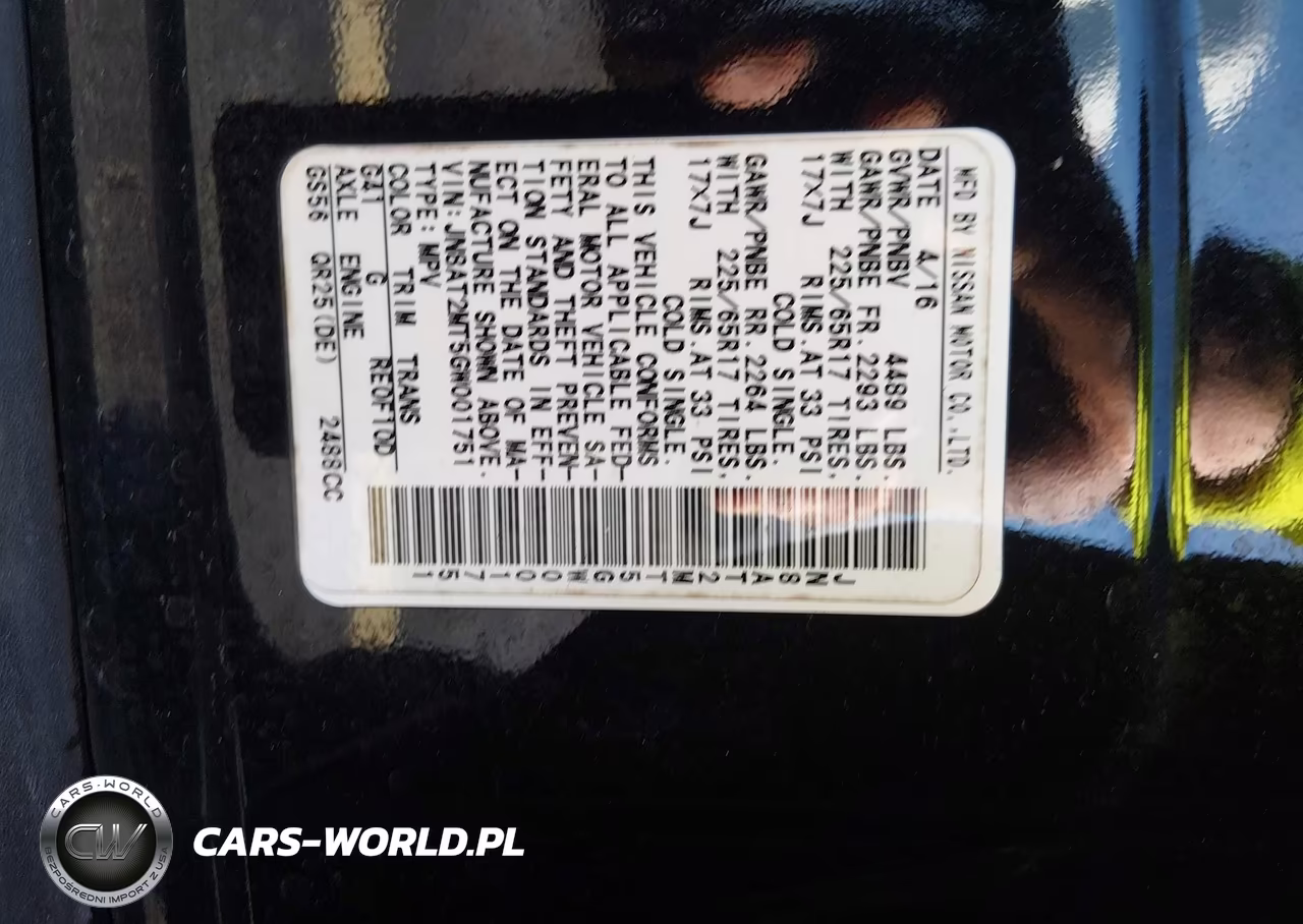 2016 Nissan Rogue S VIN:JN8AT2MT5GW001751 - 9