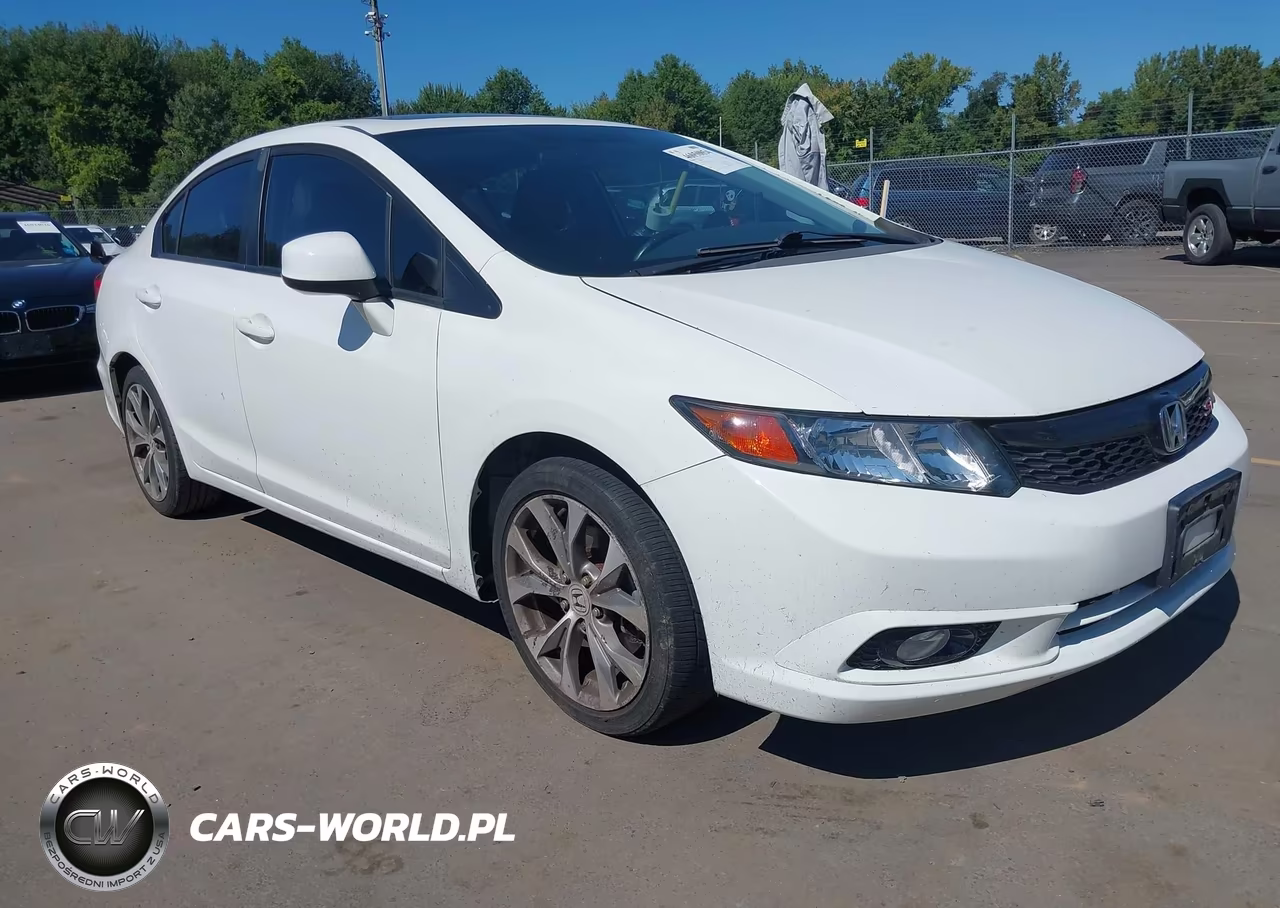 2012 Honda Civic Si VIN:2HGFB6E52CH706304 - 1