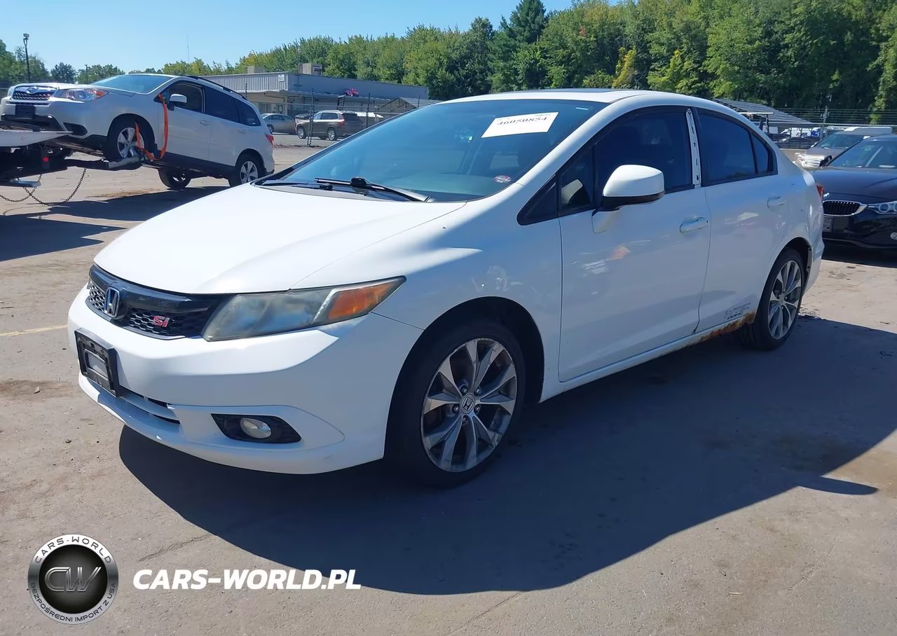 2012 Honda Civic Si VIN:2HGFB6E52CH706304 - 2