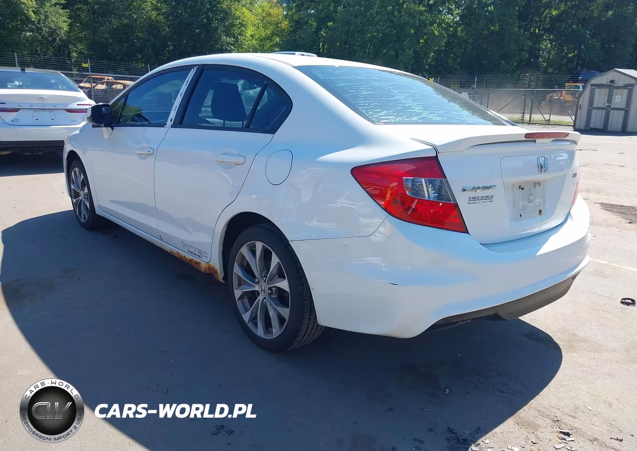 2012 Honda Civic Si VIN:2HGFB6E52CH706304 - 3