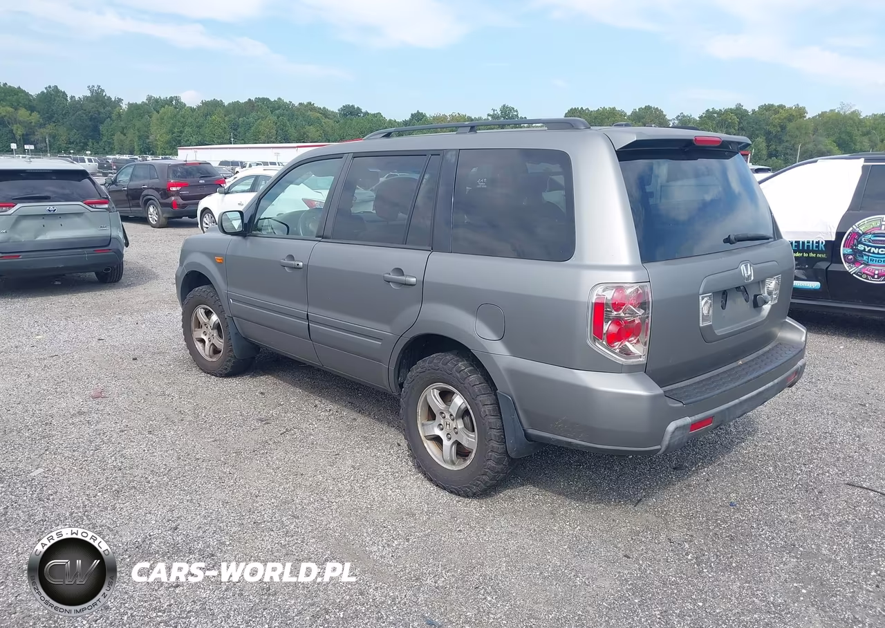 2008 Honda Pilot Ex-L VIN:5FNYF18768B039276 - 3