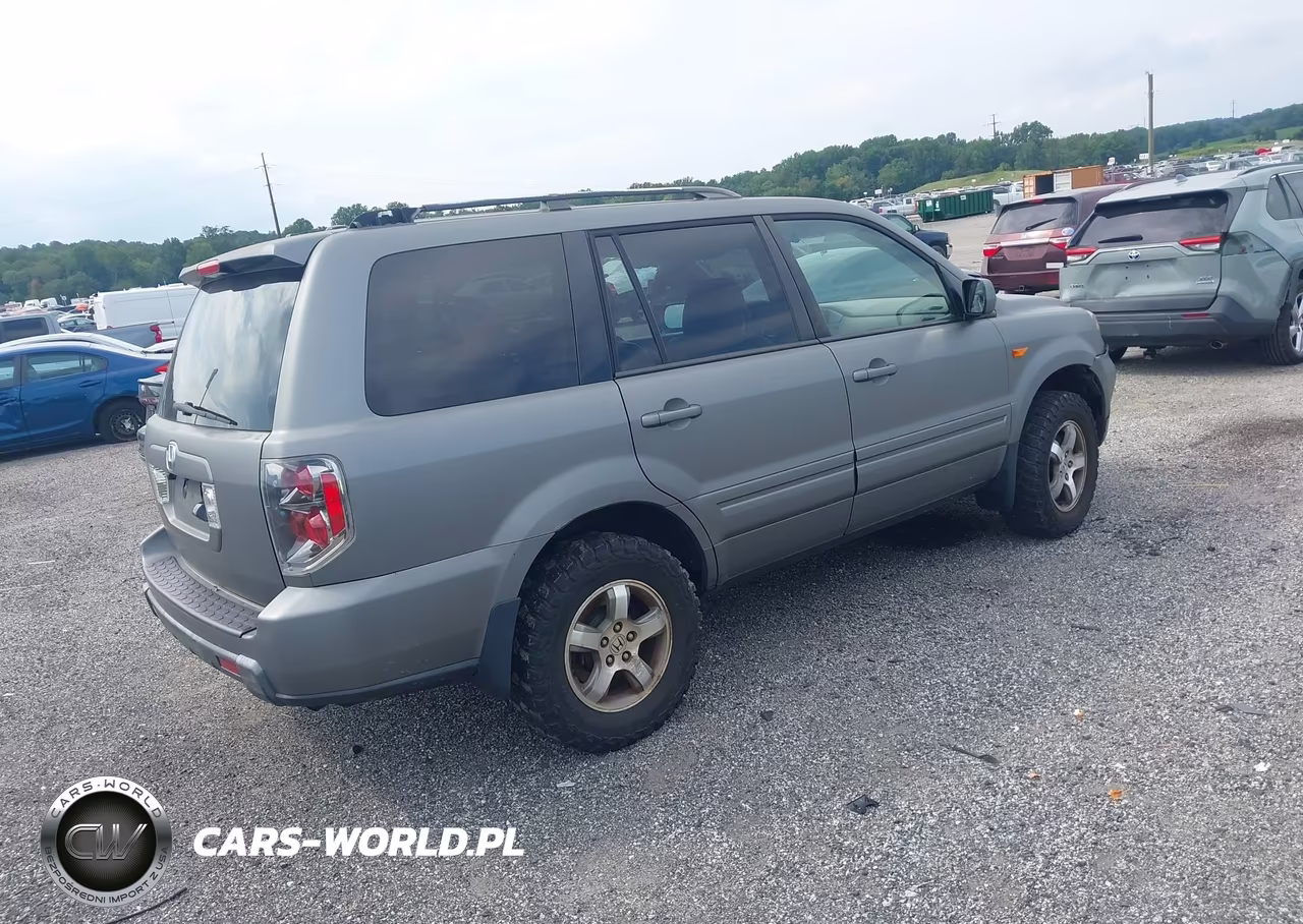 2008 Honda Pilot Ex-L VIN:5FNYF18768B039276 - 4