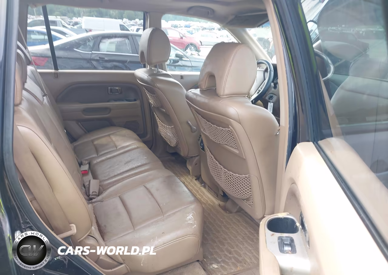 2008 Honda Pilot Ex-L VIN:5FNYF18768B039276 - 8