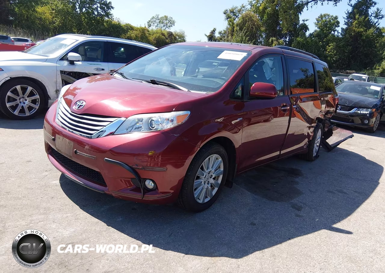 2016 Toyota Sienna Xle 7 Passenger VIN:5TDDK3DC9GS131680 - 2