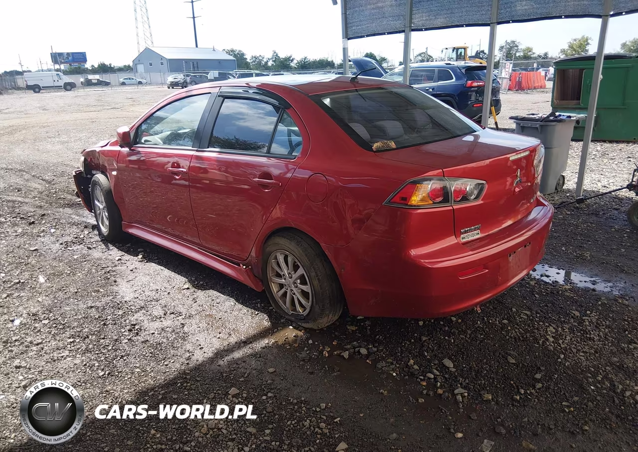 2014 Mitsubishi Lancer Es VIN:JA32U2FU6EU007777 - 3