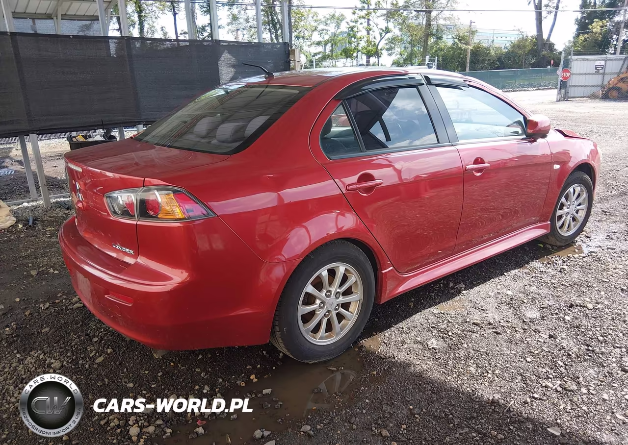 2014 Mitsubishi Lancer Es VIN:JA32U2FU6EU007777 - 4