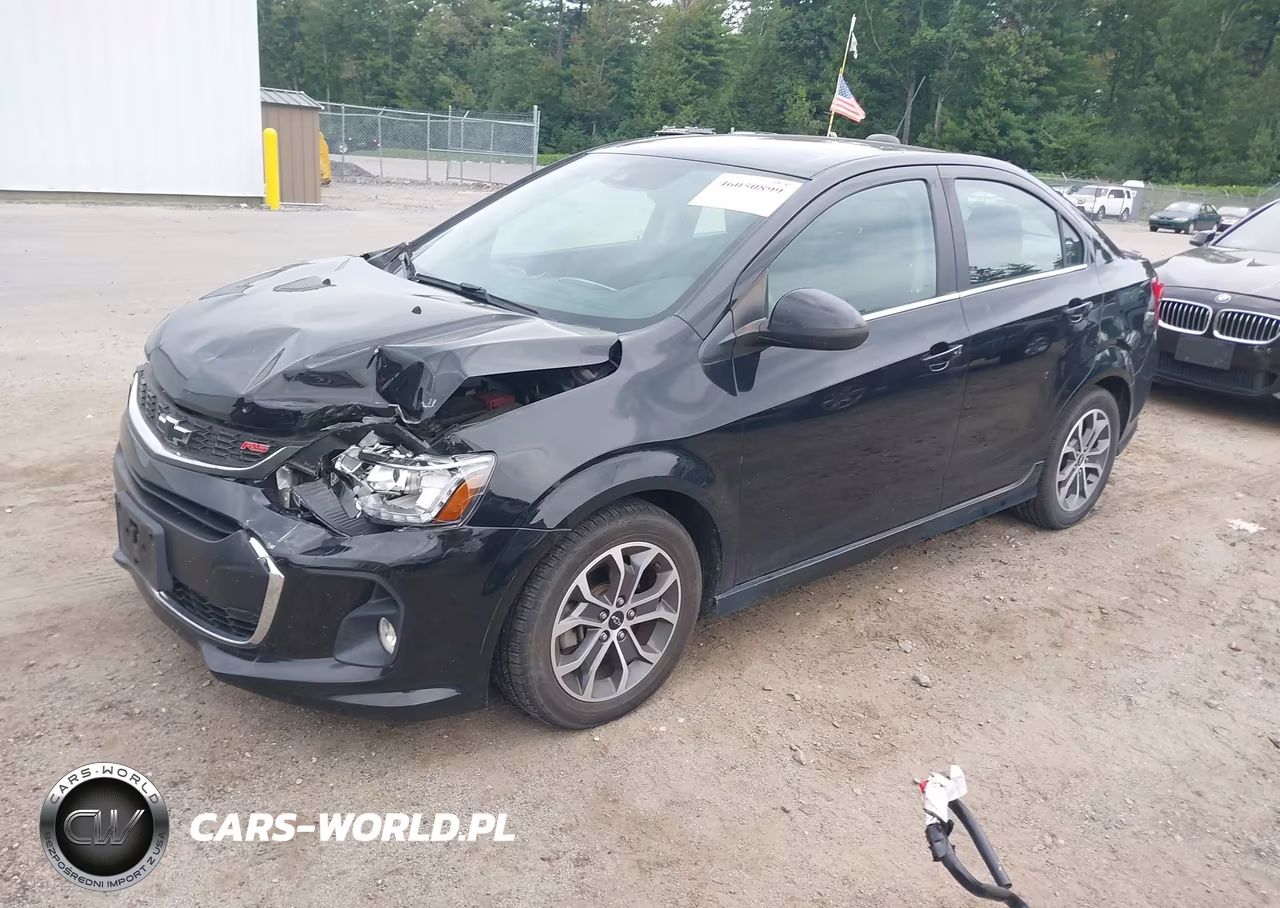 2020 Chevrolet Sonic Fwd Lt VIN:1G1JD5SB2L4107545 - 2