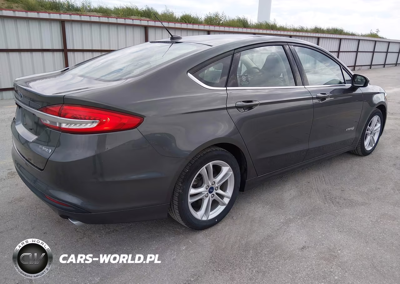 2018 Ford Fusion Hybrid S VIN:3FA6P0UU3JR235969 - 4