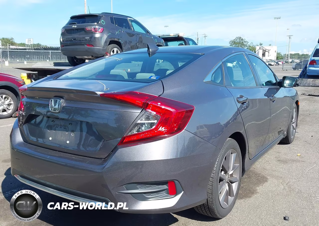 2020 Honda Civic Ex VIN:19XFC1F38LE208406 - 4