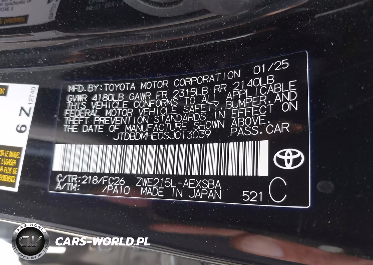 2025 Toyota Corolla Hybrid Se VIN:JTDBDMHE0SJ013039 - 9