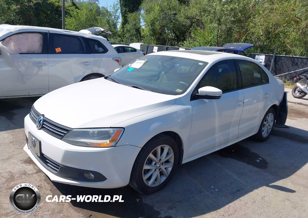 2011 Volkswagen Jetta 2.5L Se VIN:3VWBX7AJ6BM056400 - 2
