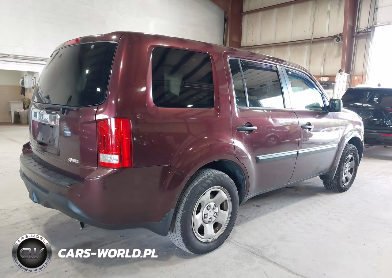 2015 Honda Pilot Lx VIN:5FNYF4H28FB046183 - 4