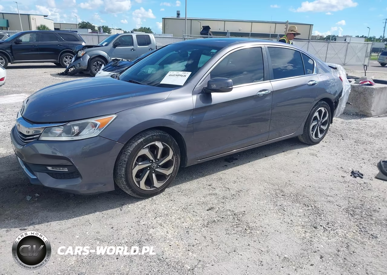 2016 Honda Accord Ex-L VIN:1HGCR2F80GA101489 - 2
