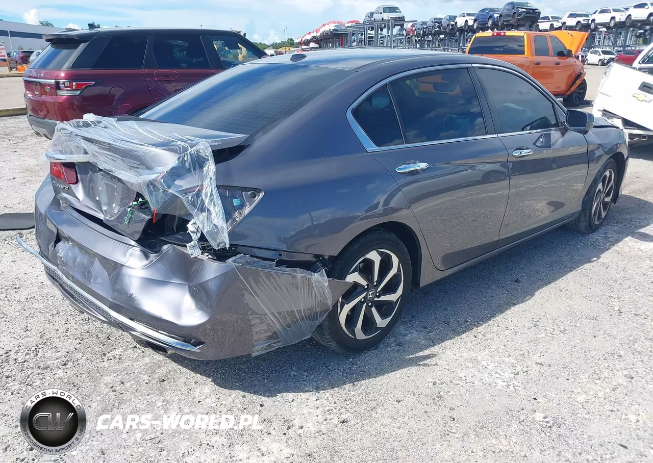 2016 Honda Accord Ex-L VIN:1HGCR2F80GA101489 - 4