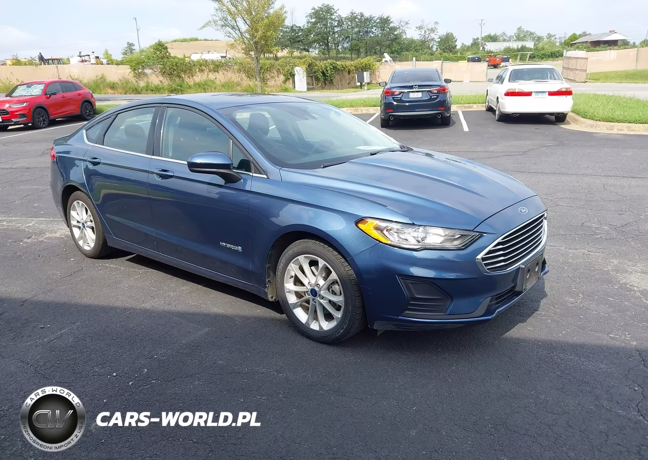 2019 Ford Fusion Hybrid Se VIN:3FA6P0LU5KR149517 - 1
