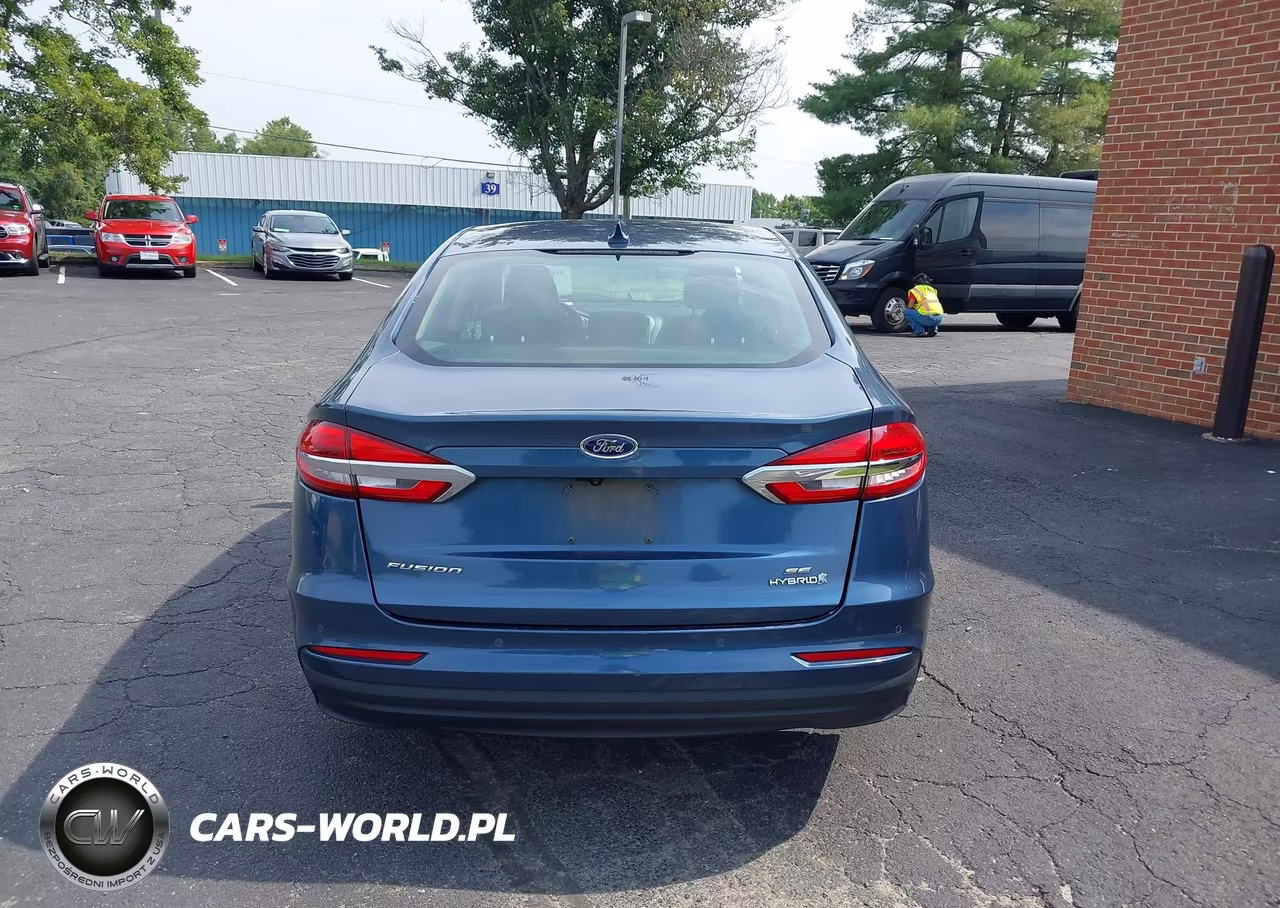 2019 Ford Fusion Hybrid Se VIN:3FA6P0LU5KR149517 - 19