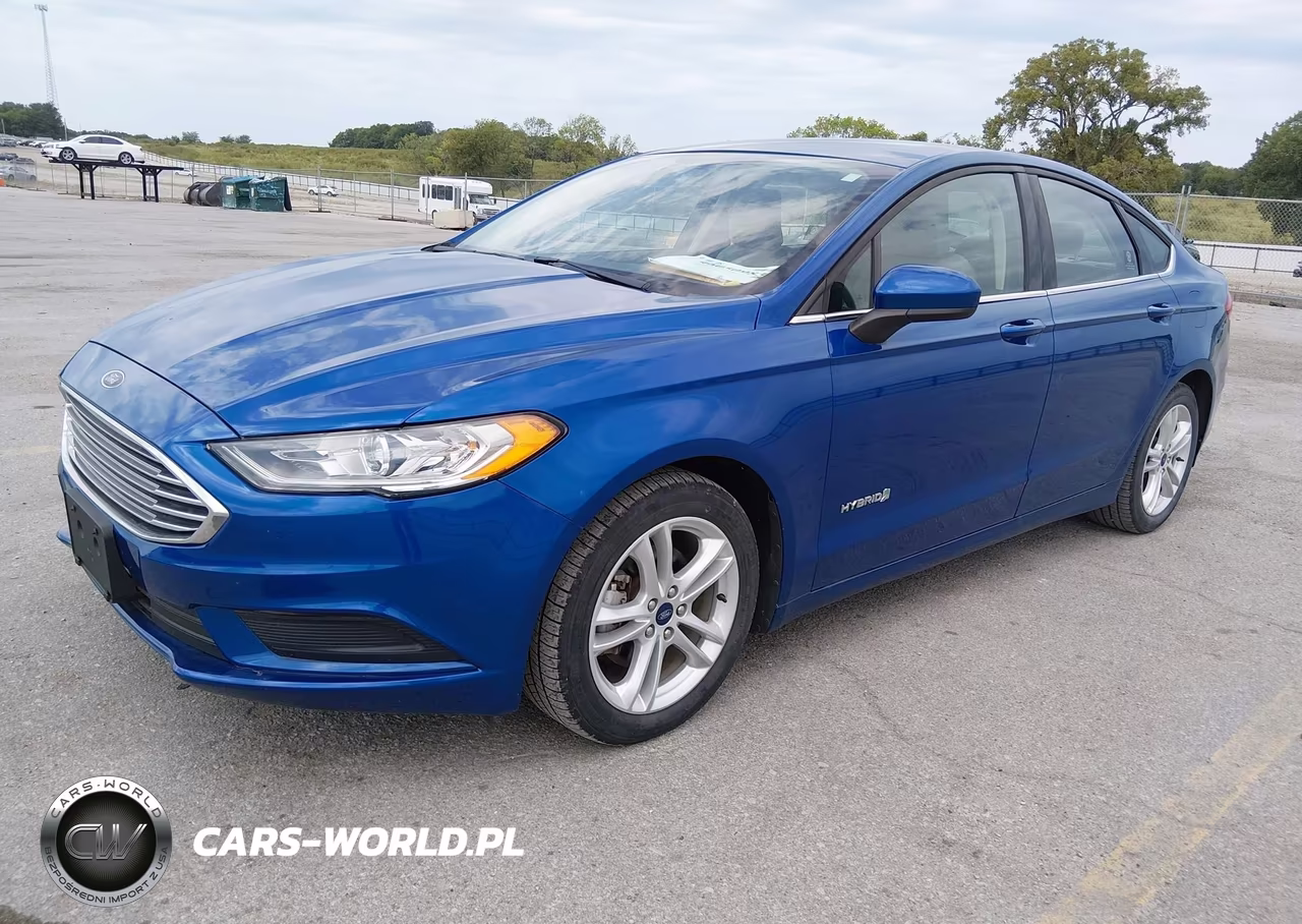2018 Ford Fusion Hybrid S VIN:3FA6P0UU7JR282101 - 2