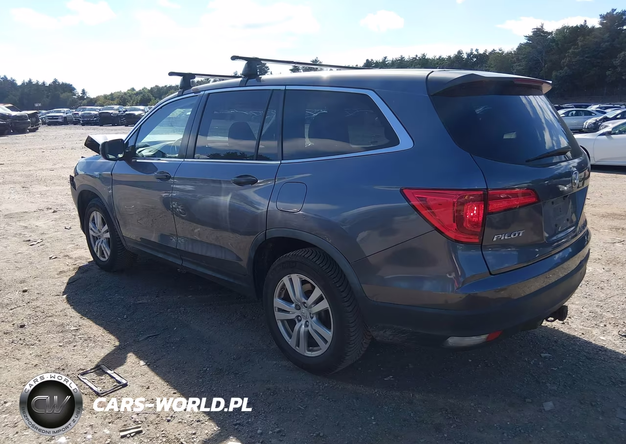 2016 Honda Pilot Lx VIN:5FNYF6H12GB109864 - 3