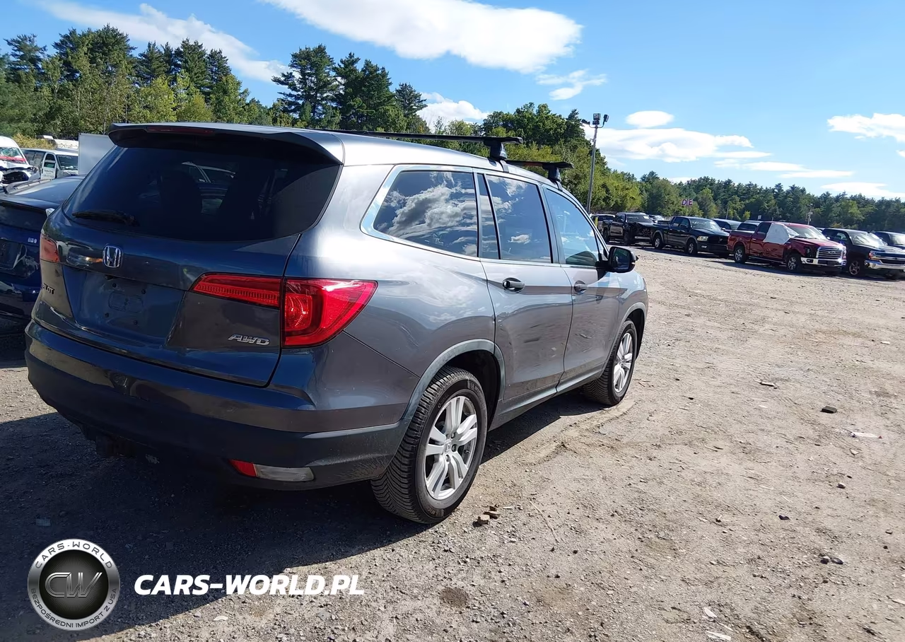 2016 Honda Pilot Lx VIN:5FNYF6H12GB109864 - 4