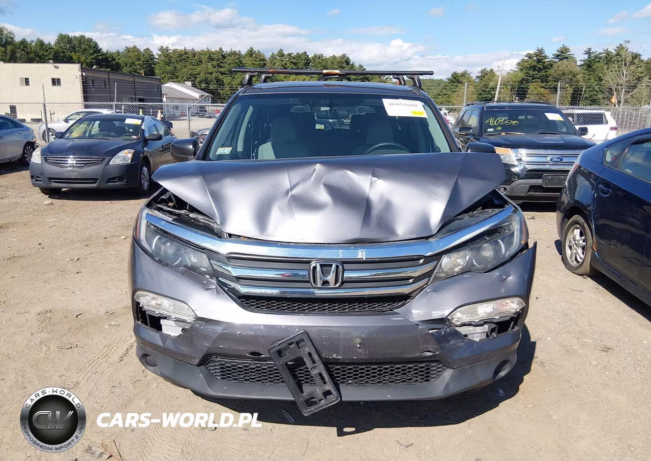 2016 Honda Pilot Lx VIN:5FNYF6H12GB109864 - 6