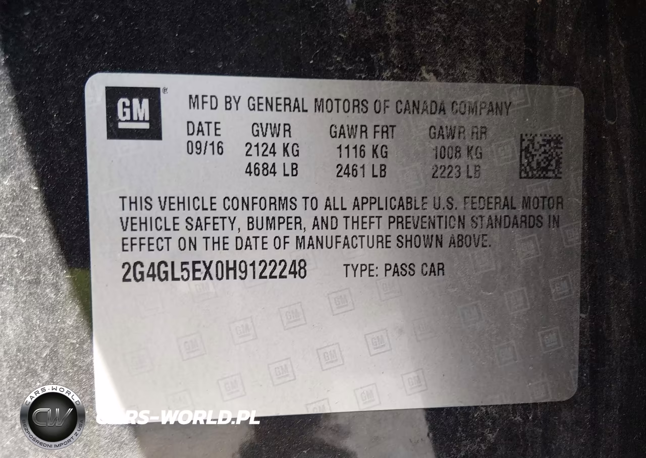2017 Buick Regal Turbo Sport Touring VIN:2G4GL5EX0H9122248 - 9