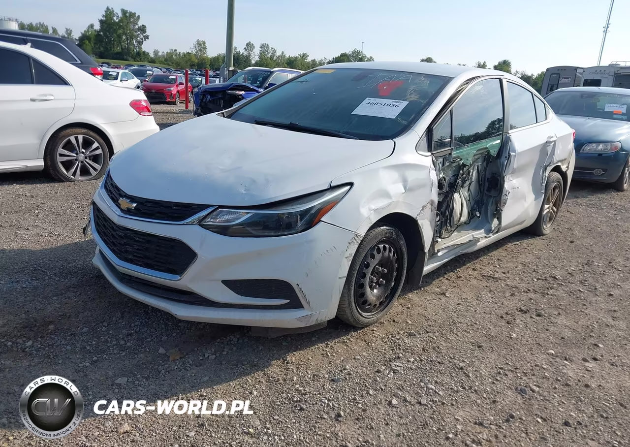 2017 Chevrolet Cruze Lt Auto VIN:1G1BE5SM8H7146536 - 2