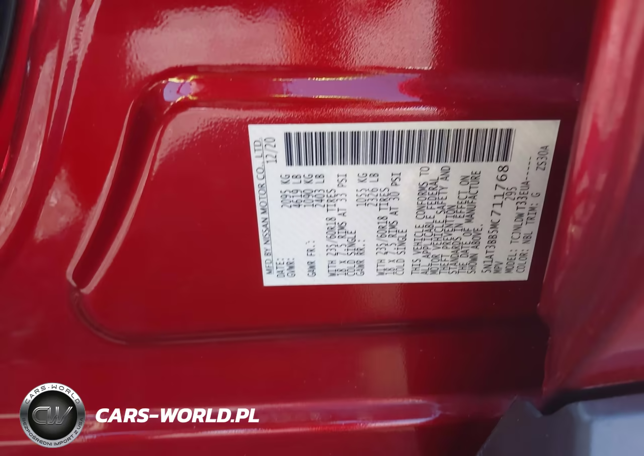 2021 Nissan Rogue Sv Intelligent Awd VIN:5N1AT3BB5MC711768 - 9