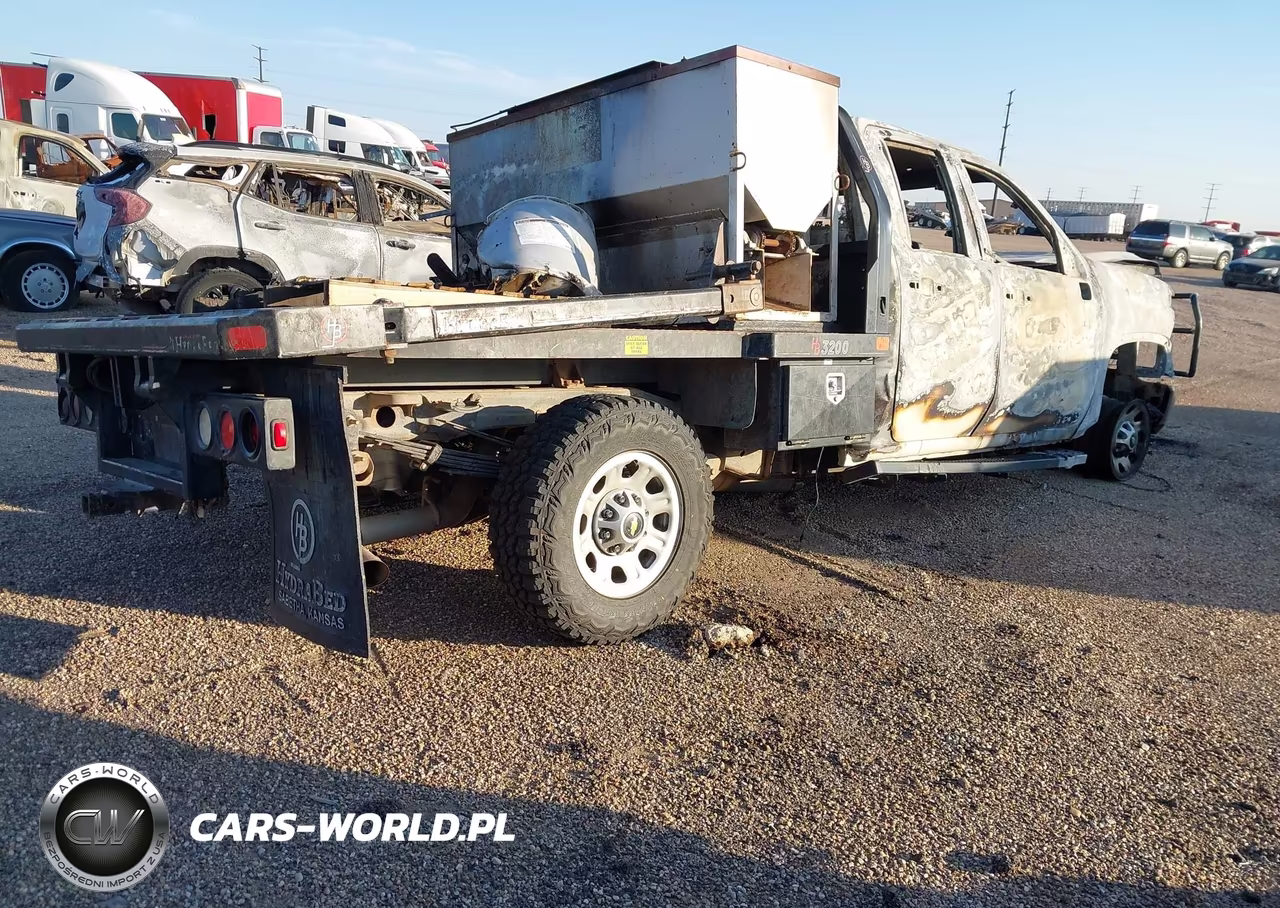 2020 Chevrolet Silverado 3500Hd 4Wd Long Bed Wt VIN:1GC5YSE71LF168344 - 4