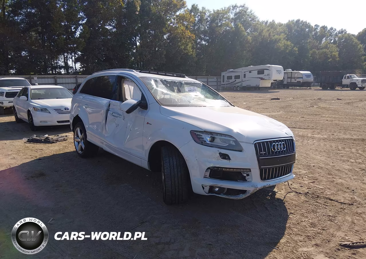 2014 Audi Q7 3.0T S Line Prestige VIN:WA1DGAFEXED001110 - 1