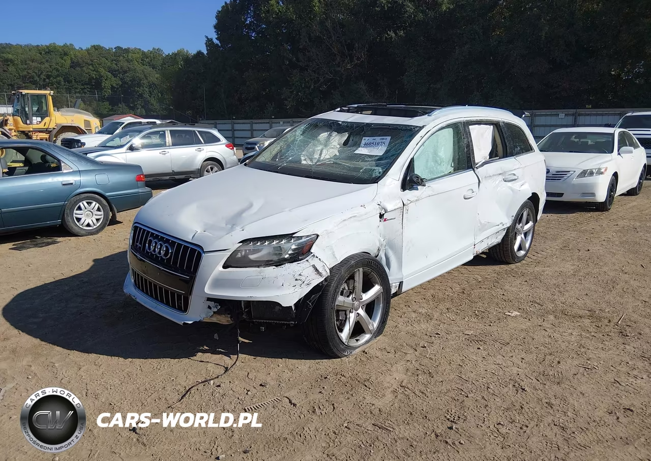 2014 Audi Q7 3.0T S Line Prestige VIN:WA1DGAFEXED001110 - 2