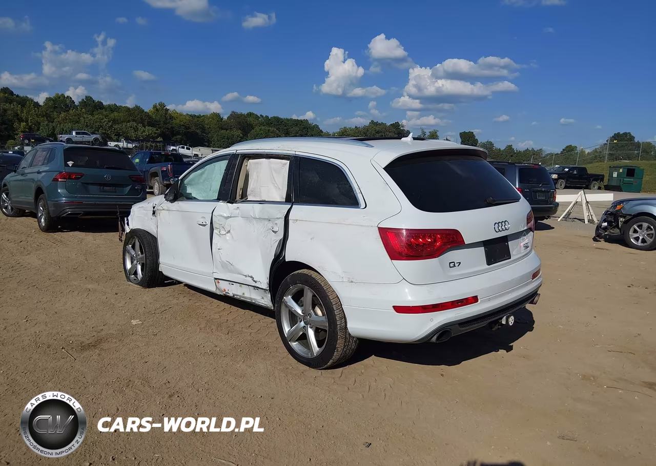 2014 Audi Q7 3.0T S Line Prestige VIN:WA1DGAFEXED001110 - 3