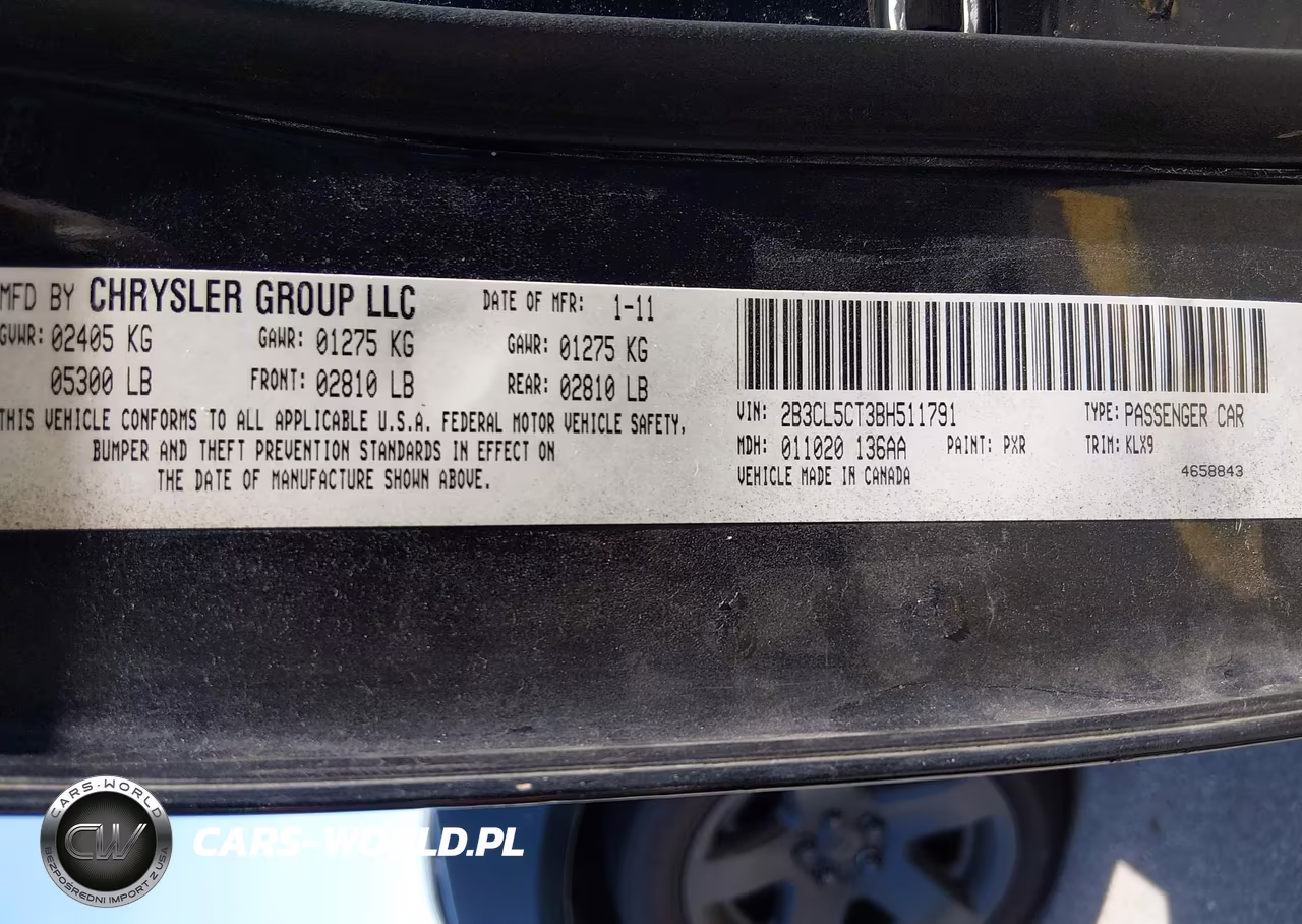 2011 Dodge Charger R-T VIN:2B3CL5CT3BH511791 - 9