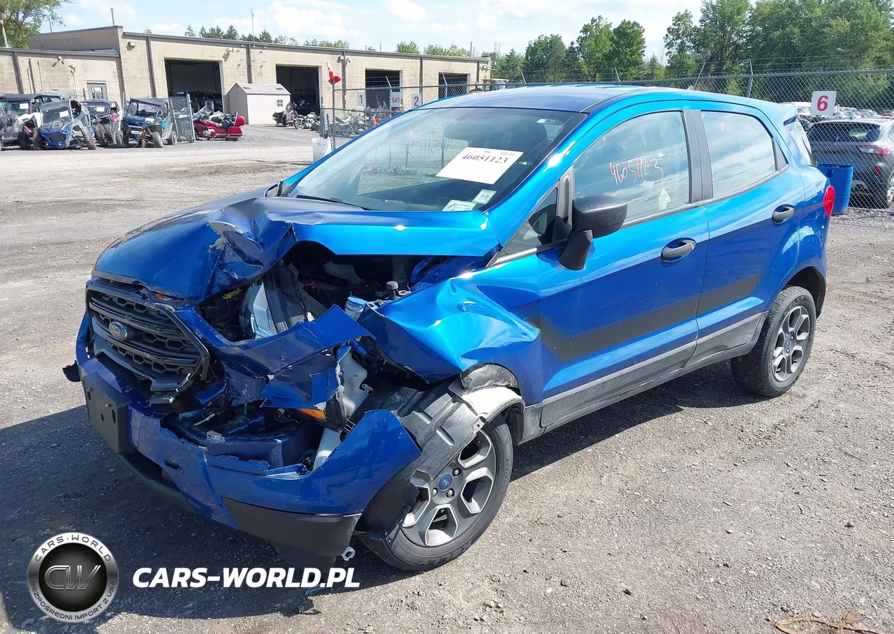 2022 Ford Ecosport S VIN:MAJ6S3FL8NC468626 - 2