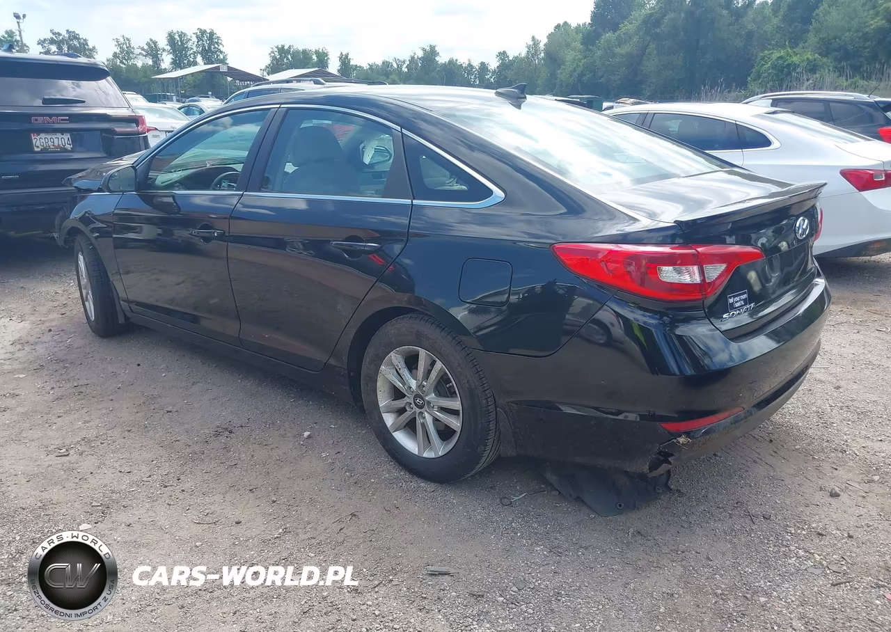 2017 Hyundai Sonata Eco VIN:5NPE24AA8HH462724 - 3