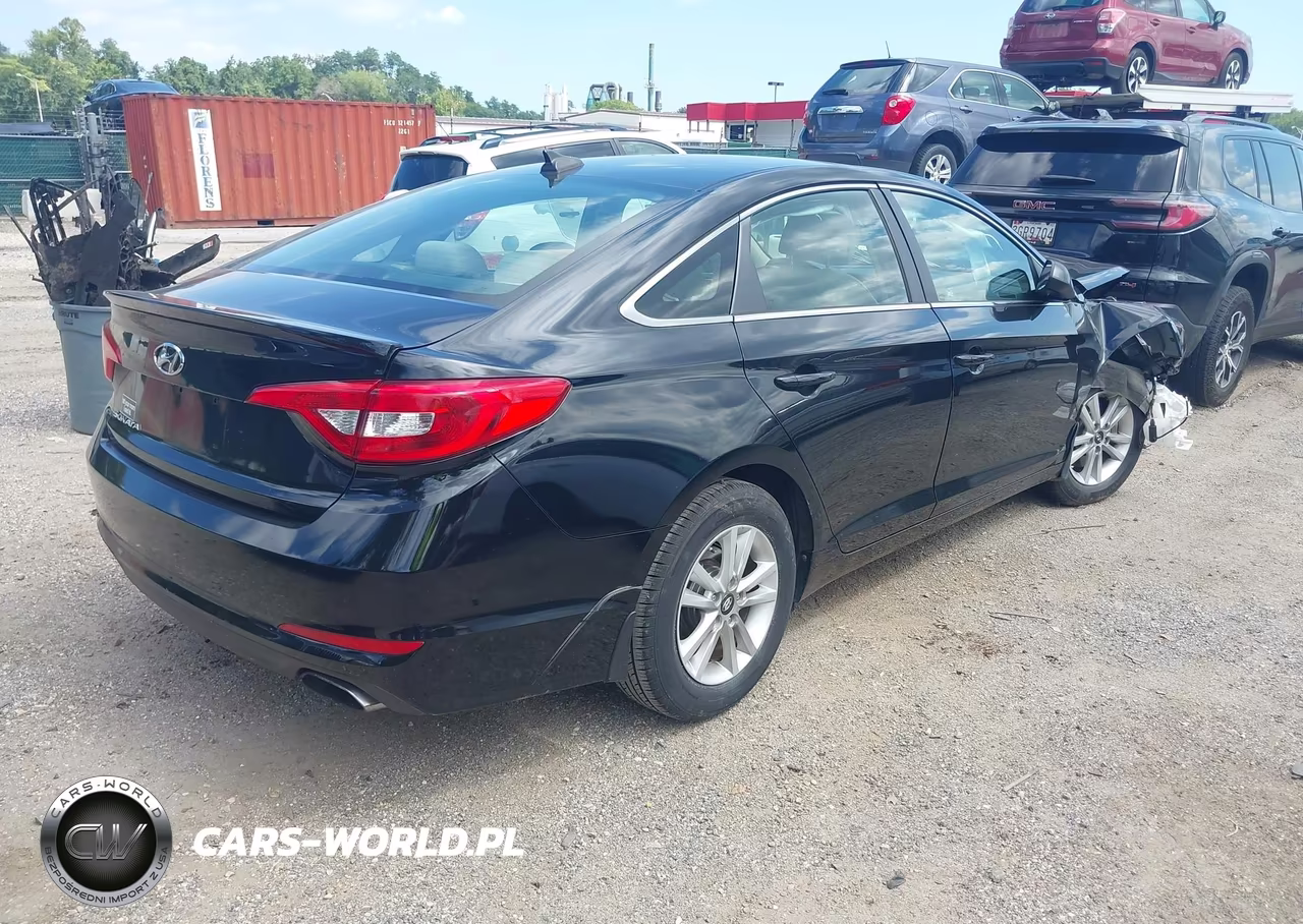 2017 Hyundai Sonata Eco VIN:5NPE24AA8HH462724 - 4